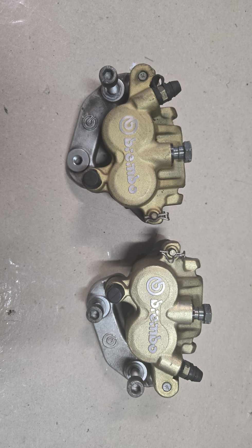 COPPIA PINZE FRENO ANTERIORI USATE GILERA NEXUS 500