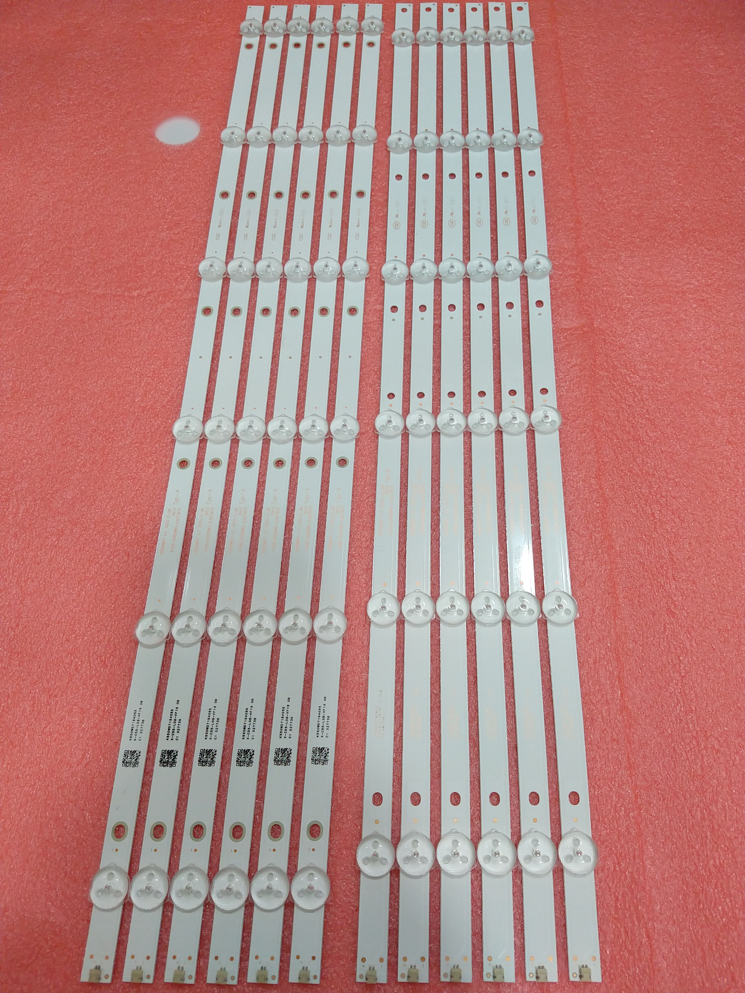 Tiras Led backlight strip Hyundai 55" / HYLED559i4K