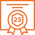 garantie 25 ans