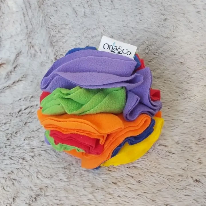 Balle de fouille multicolore