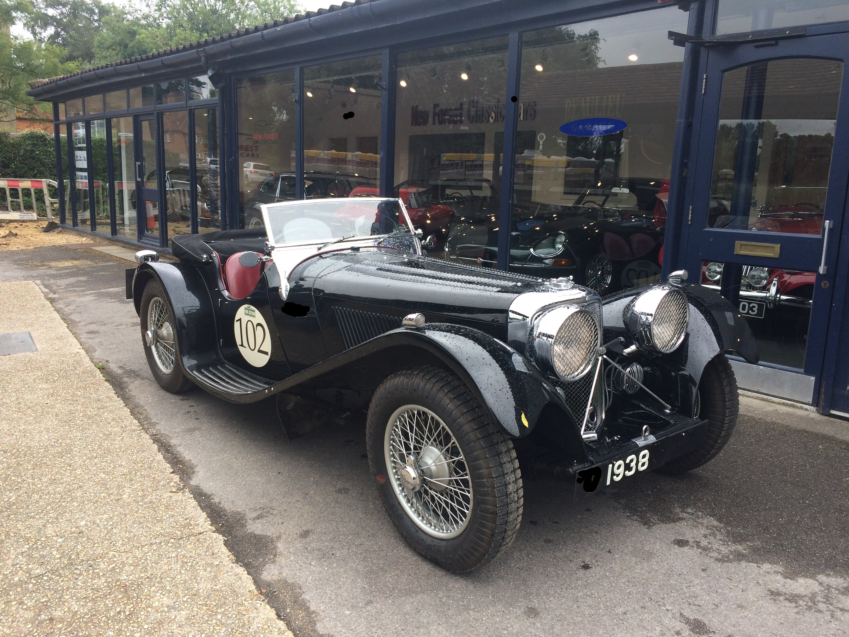 1938 Jaguar SS100
