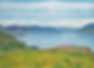 Painting of Lake Geneva by Ferdinand Holder