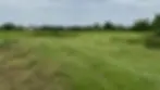 Open pastureland freshly mowed and cleared for improved grass growth near Hockley, Texas