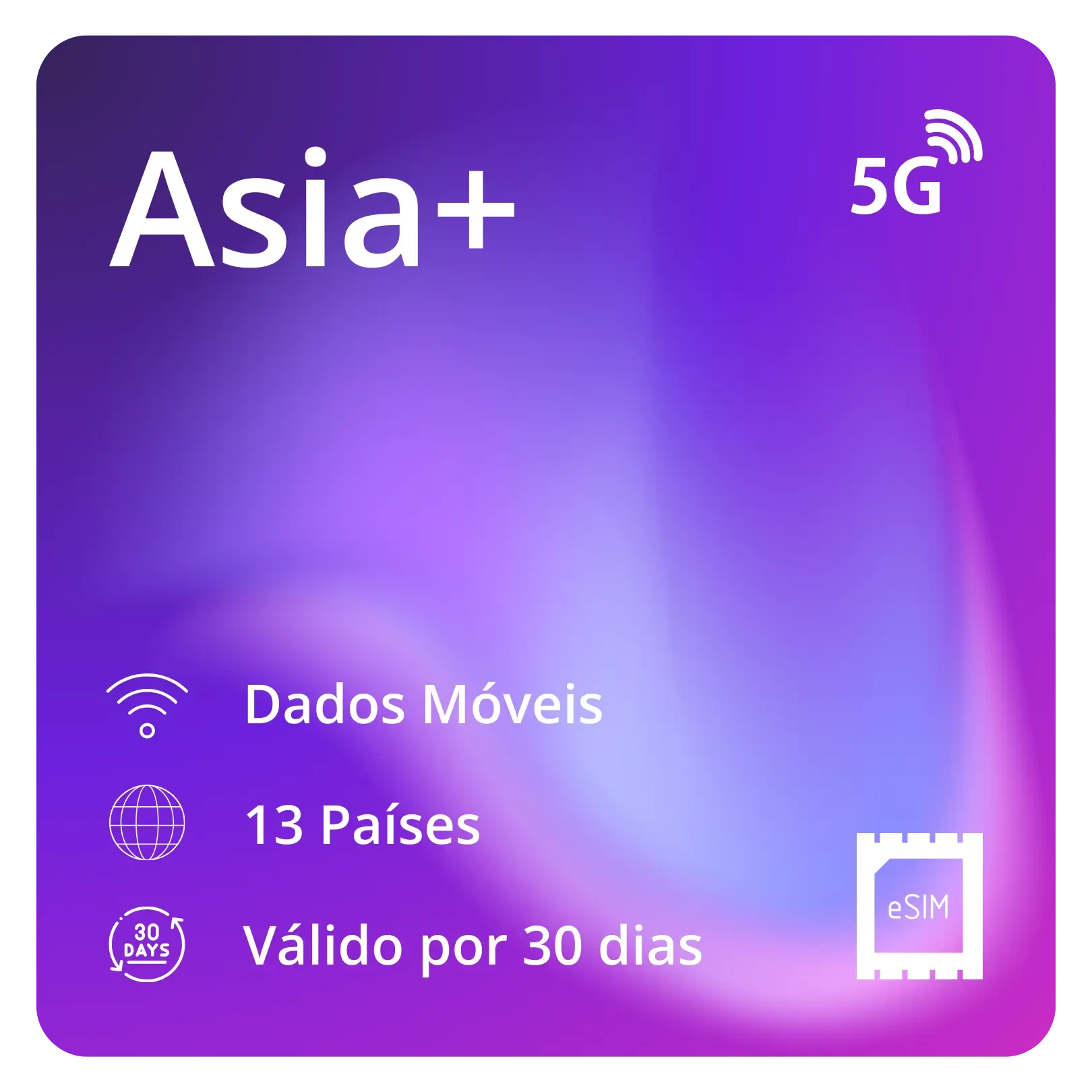 eSIM Asia+