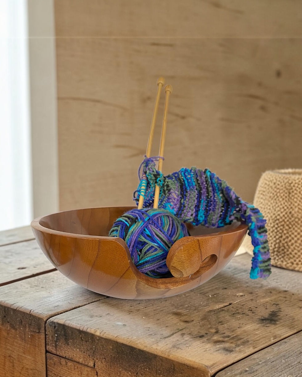 Thumbnail: Red Cedar Yarn Bowl