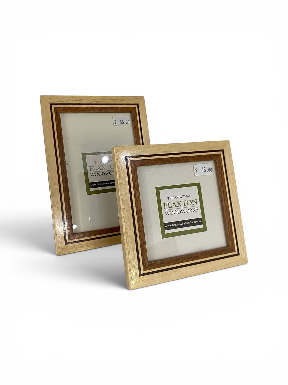 Pale Wooden Picture Frames