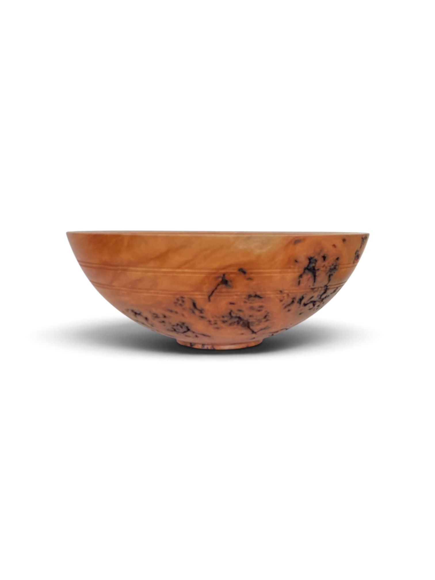 Red Gum Burl Fruit Bowl