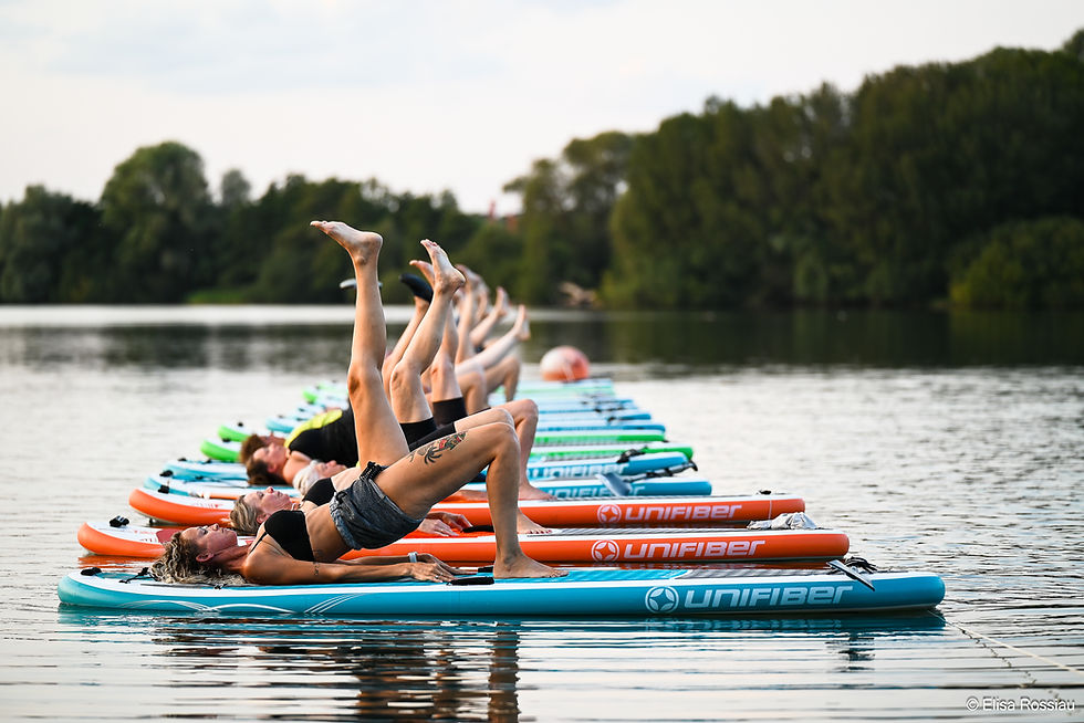 Gitti's Zen Yoga on SUP maandag 4 augustus 2025