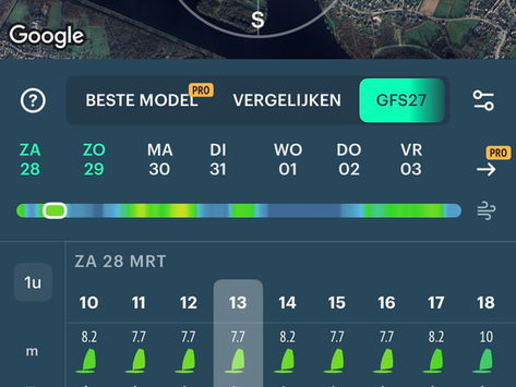 Voorproefje van het seizoen: Noordwest = jackpot op Hazewinkel Windsurfing vzw