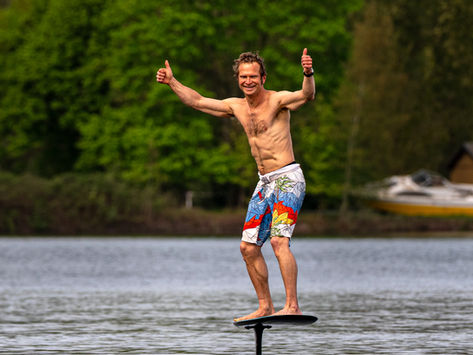 A walk in the park or a glide on the water…