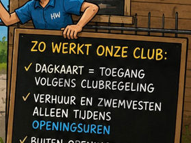 Hazewinkel Windsurfing is een club, geen recreatiepark