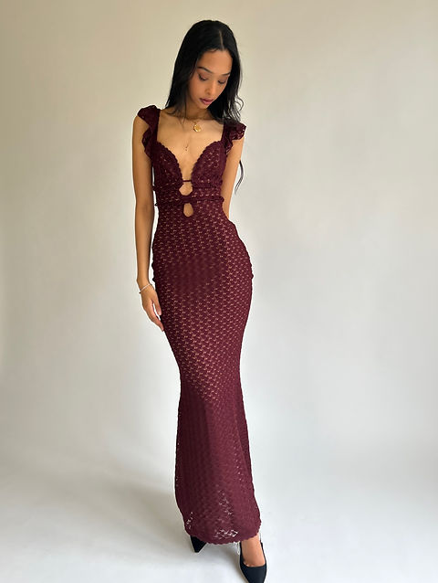 asymmetrical black lace dress Lace Asymmetrical Dress  MONSE