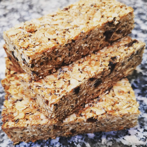 Honey & Chia Seed Granola Bars pack of 3 Holtwhites Bakery