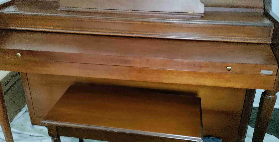 A newly refinished Baldwin Acrosonic