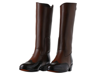 Jockey Boot Market, Yorkshire, brunt läder