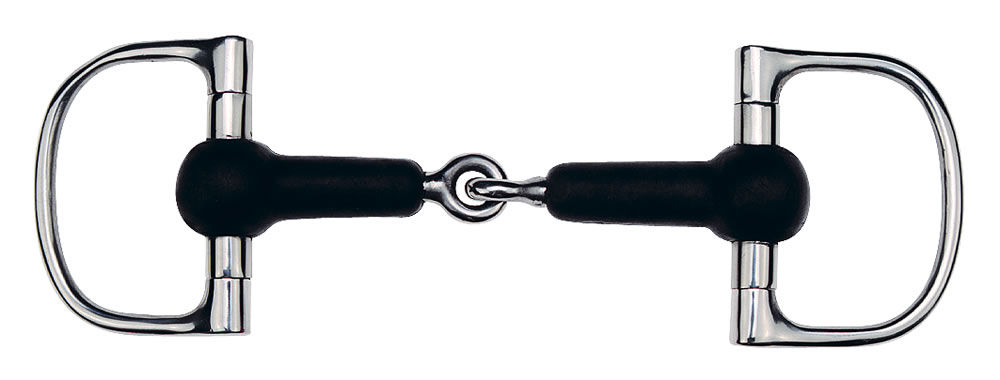 Feeling, Ledd Dee D-ringsbett med gummi, 2-delat 19 mm