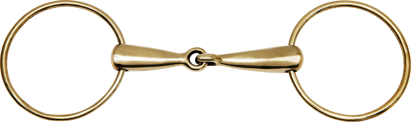 Feeling, stora ringar mässingfärgat, 2-delat 22 mm