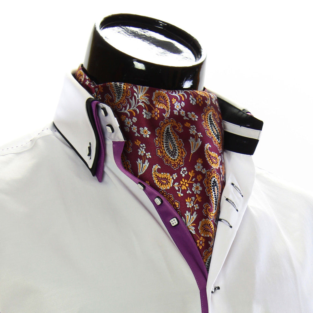 Мужской шейный платок аскот CH 9050-15