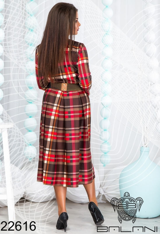 Miniaturbild: Платье в клетку