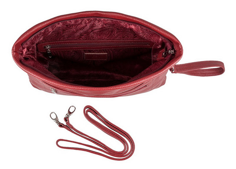 Miniatura: сумка женская (красный) а1-3695-1к пл бордо##