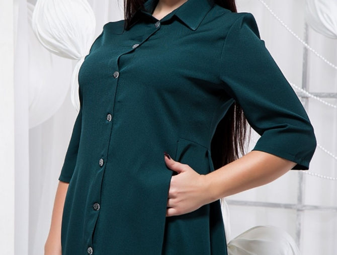 Thumbnail: Стильное платье рубашка