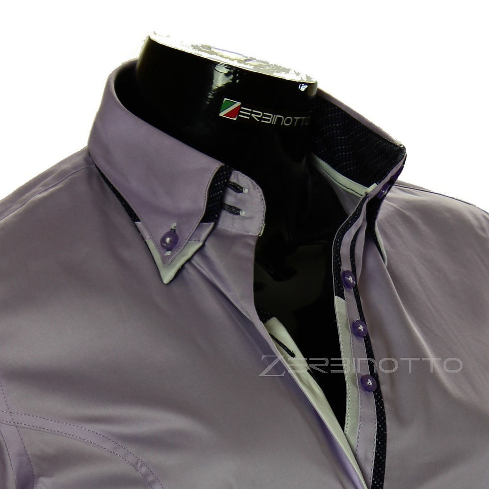 Миниатюра: Женская однотонная приталенная рубашка TNL 1034-2