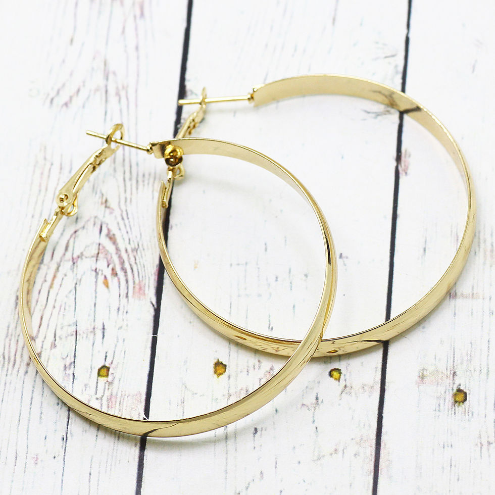 Миниатюра: Серьги-кольца (6см) V57547350785