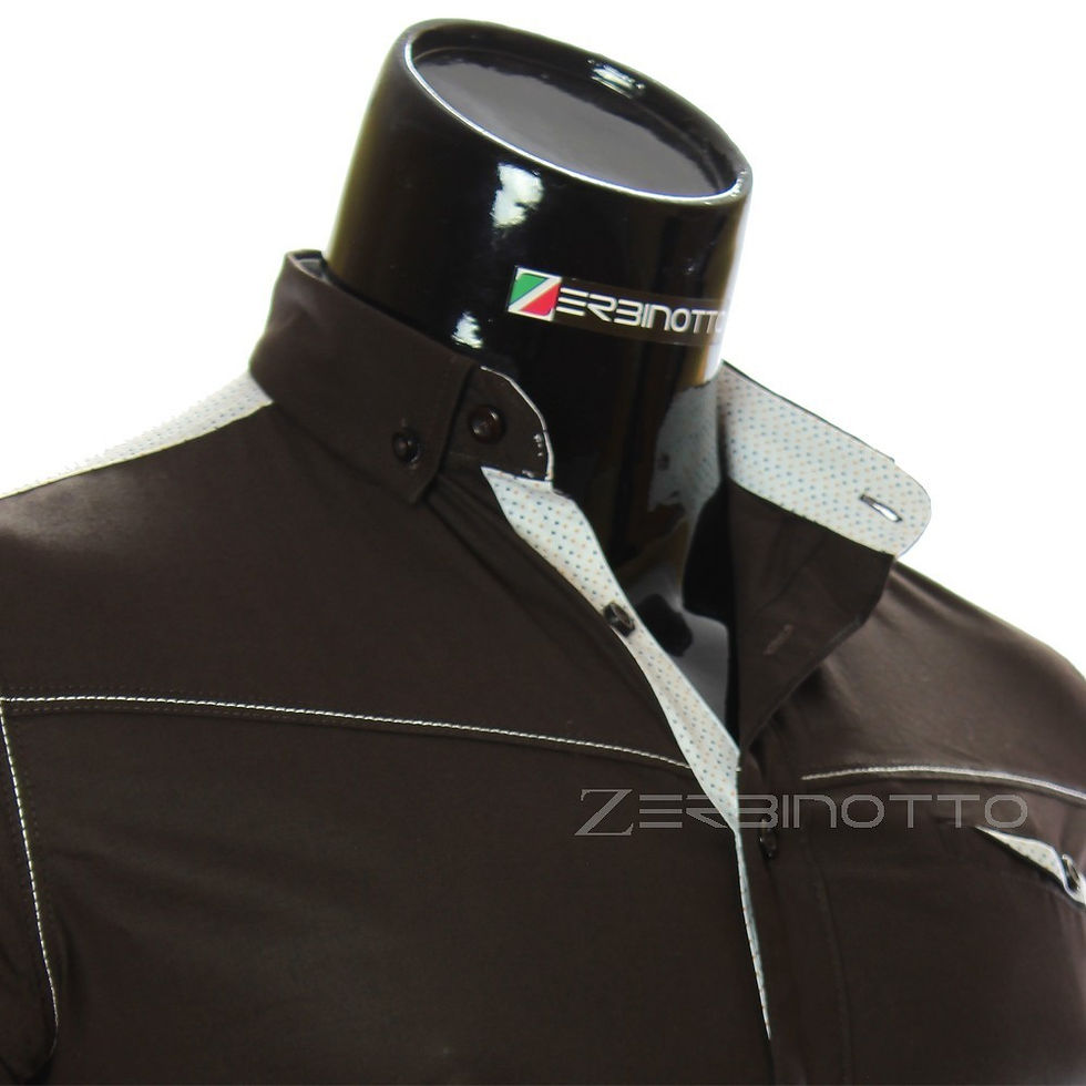 Миниатюра: Мужская однотонная рубашка с коротким рукавом LL 1022-2