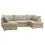 Thumbnail: Kensington U-shape sofa, cream