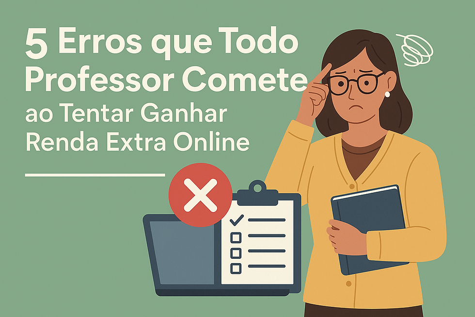 5 Erros que Todo Professor