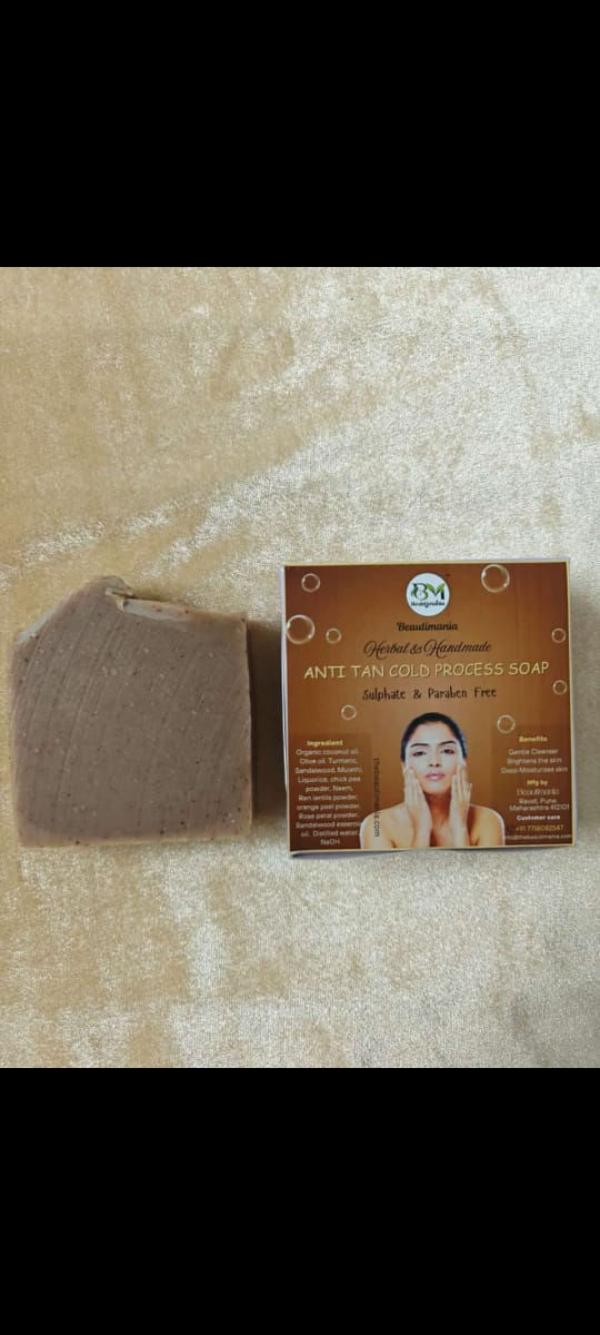 Thumbnail: Anti-tan Cold Process Soap - 120 gms