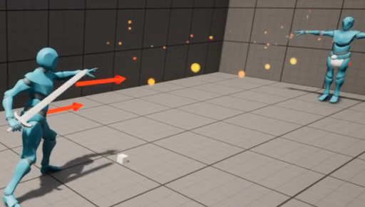Fireball ability. The ability will change to a fireball effect.