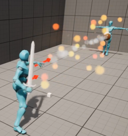 Meteor Ability. Similar visual feedback as the fireblast. The projectiles size will depend on how long the player hold the casting button.