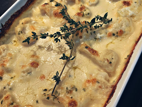 CREAMY CAULIFLOWER CASSEROLE