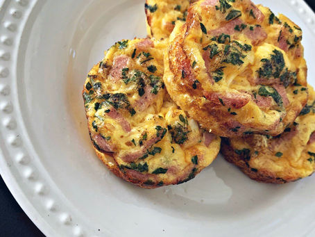 HAM & CHEESE EGG MUFFINS
