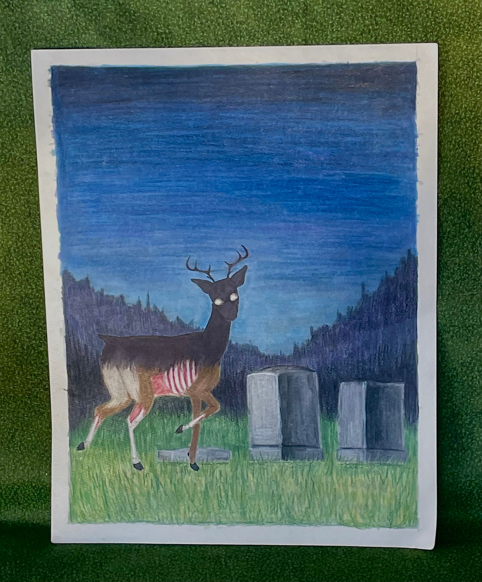 Thumbnail: "Graveyard Story 2" Fine Art Print