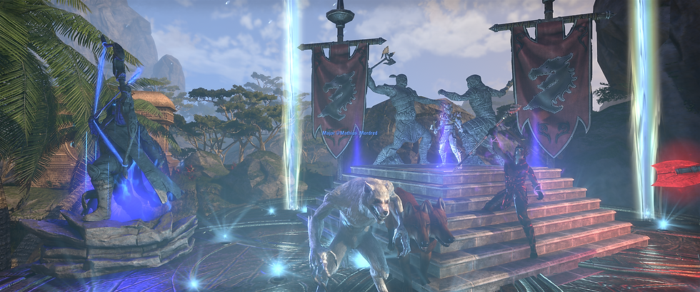 Duellng at the Guild Village Arena