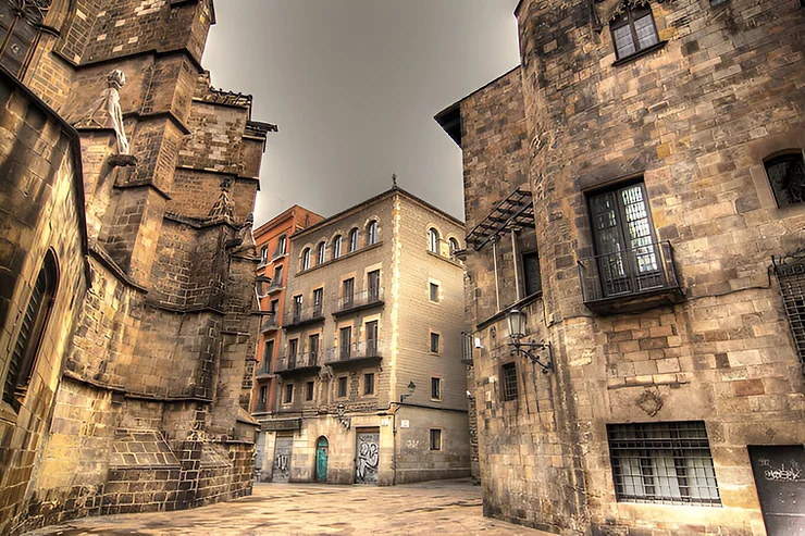 Rue gothique de Barcelone