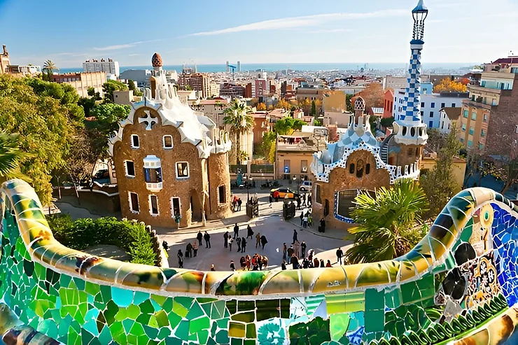 Parc Guell à Barcelone