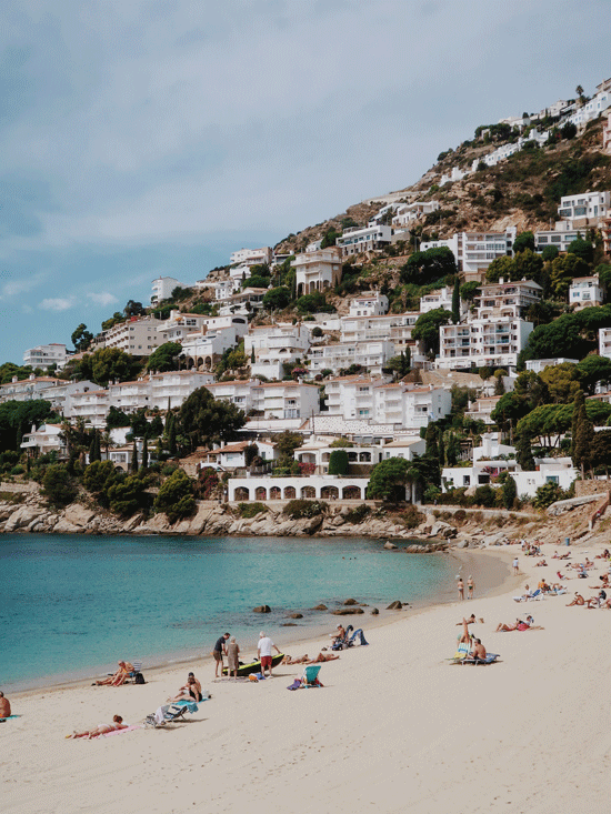 plage à lloret de mar