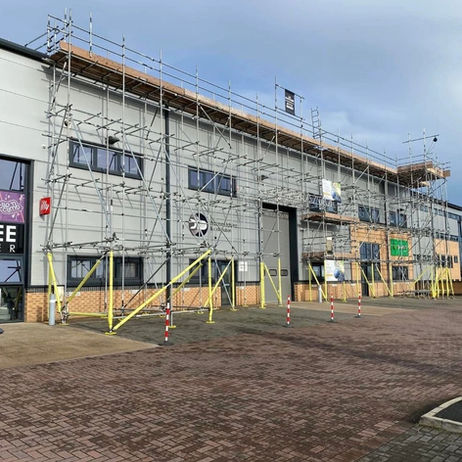 LM Scaffolding North West - Commercial Solar Installation