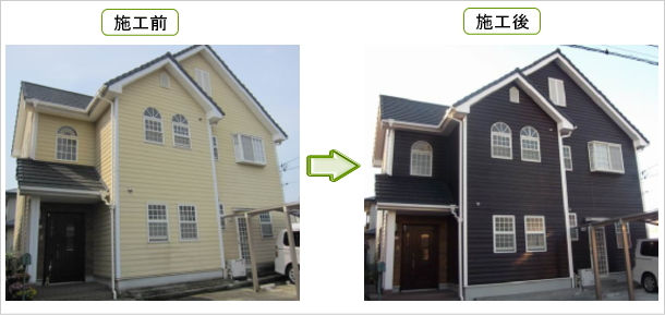 ペンキ塗り替え工事