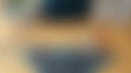 shawl baby to illustrate tight edges caused by alternating skeins when knitting