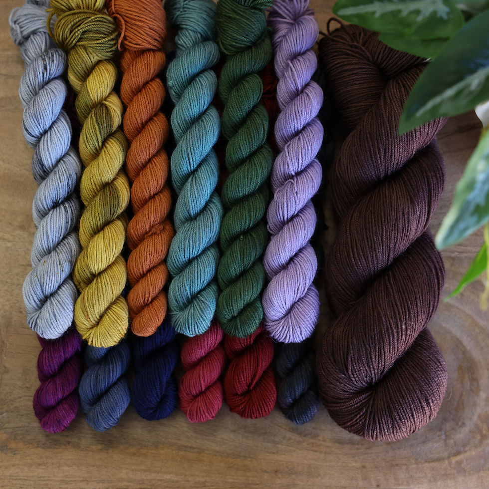 Thumbnail: Prism Path Shawl Knit & Crochet Pattern Bundle