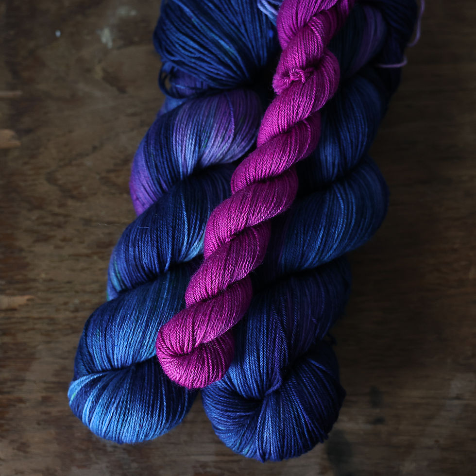 Thumbnail: River Path Shawl Knitting Yarn Kit
