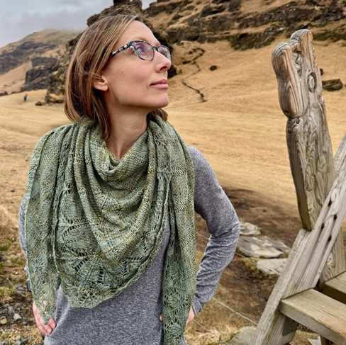 Annalisa's Plant Lady Shawl 