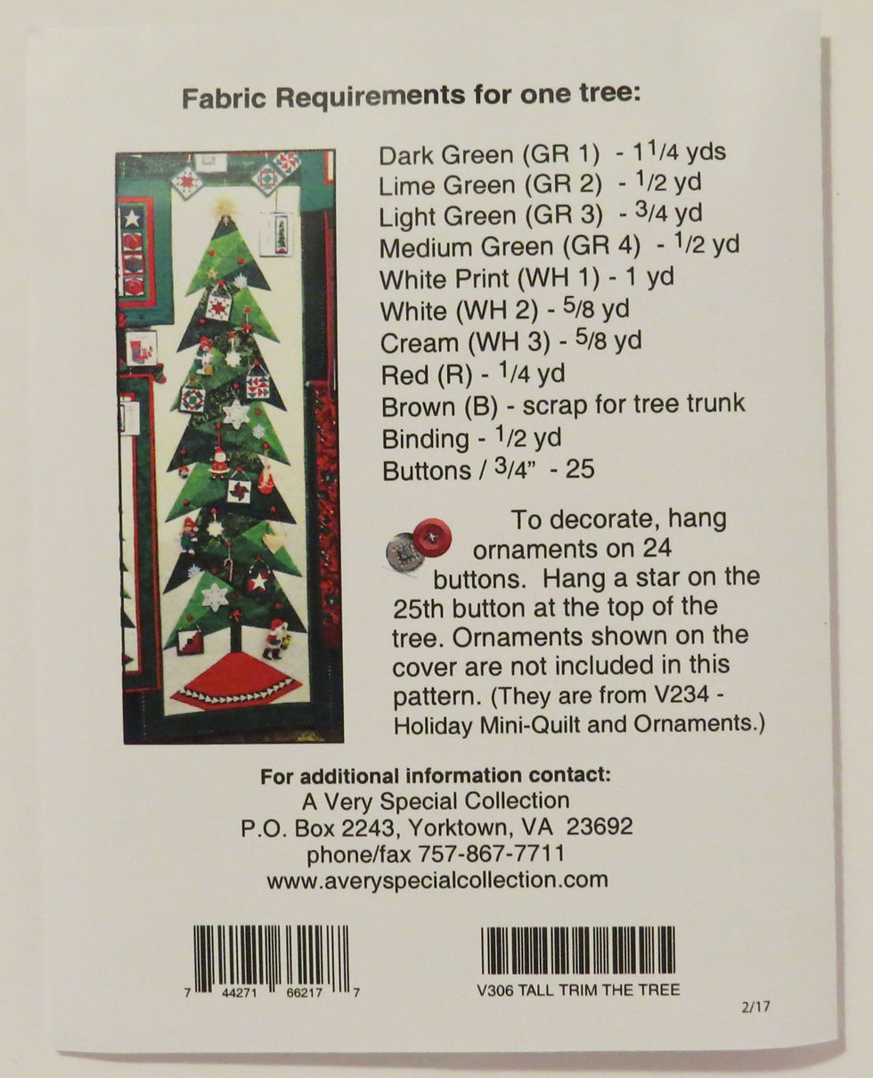 Thumbnail: A Little Bit More Tall Trim the Tree Cindi Edgerton V306
