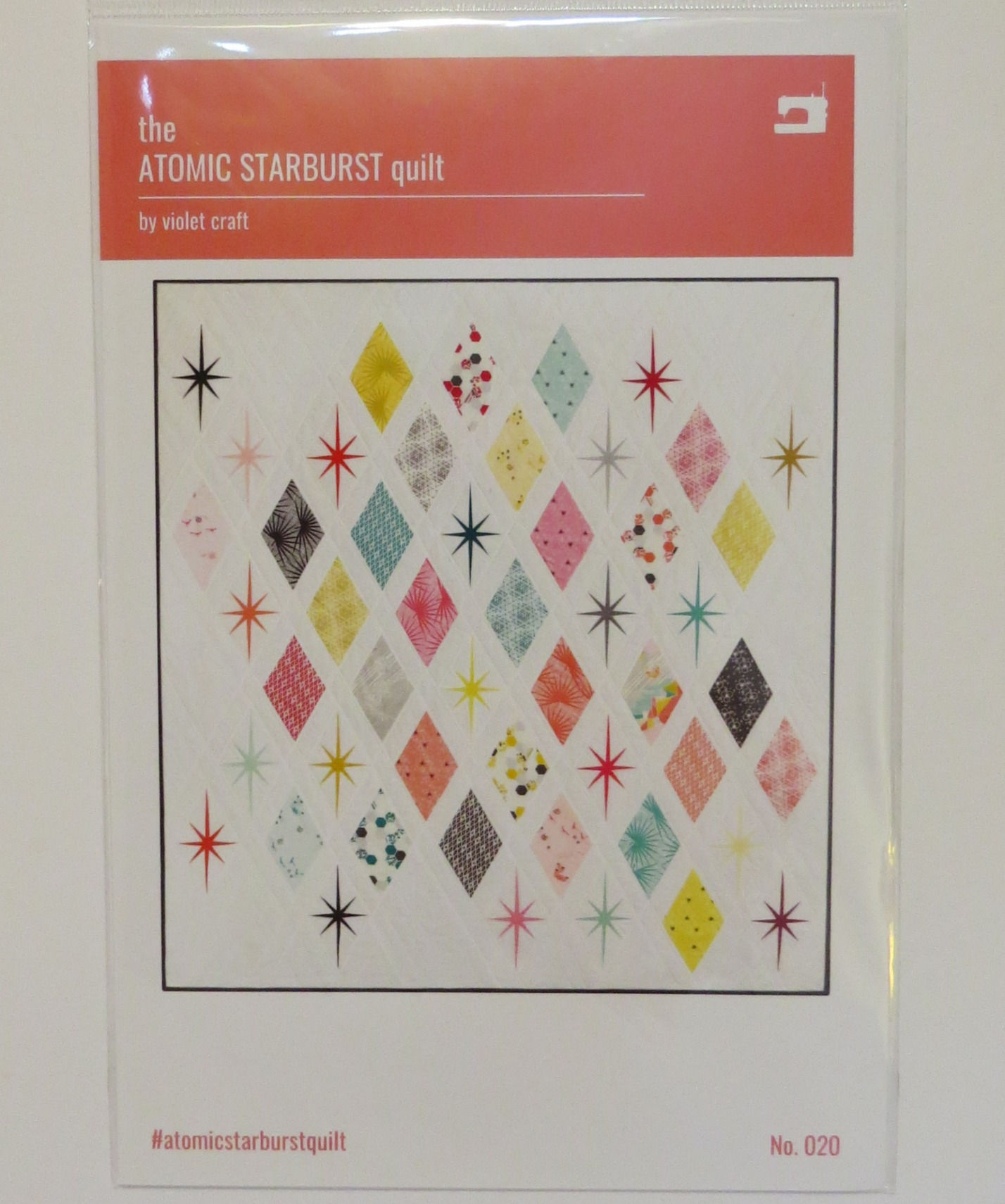 The Atomic Starburst Quilt by Violet Craft