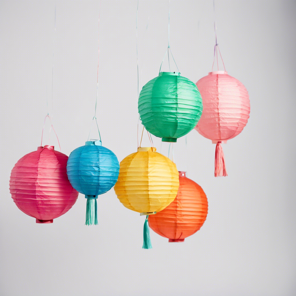 Hanging Paper Lanterns