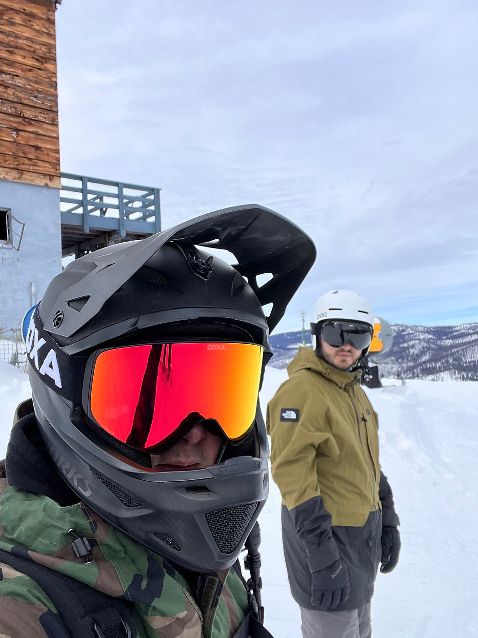 Thumbnail: Doxa Goggles Black Strap- Ultra Lens 